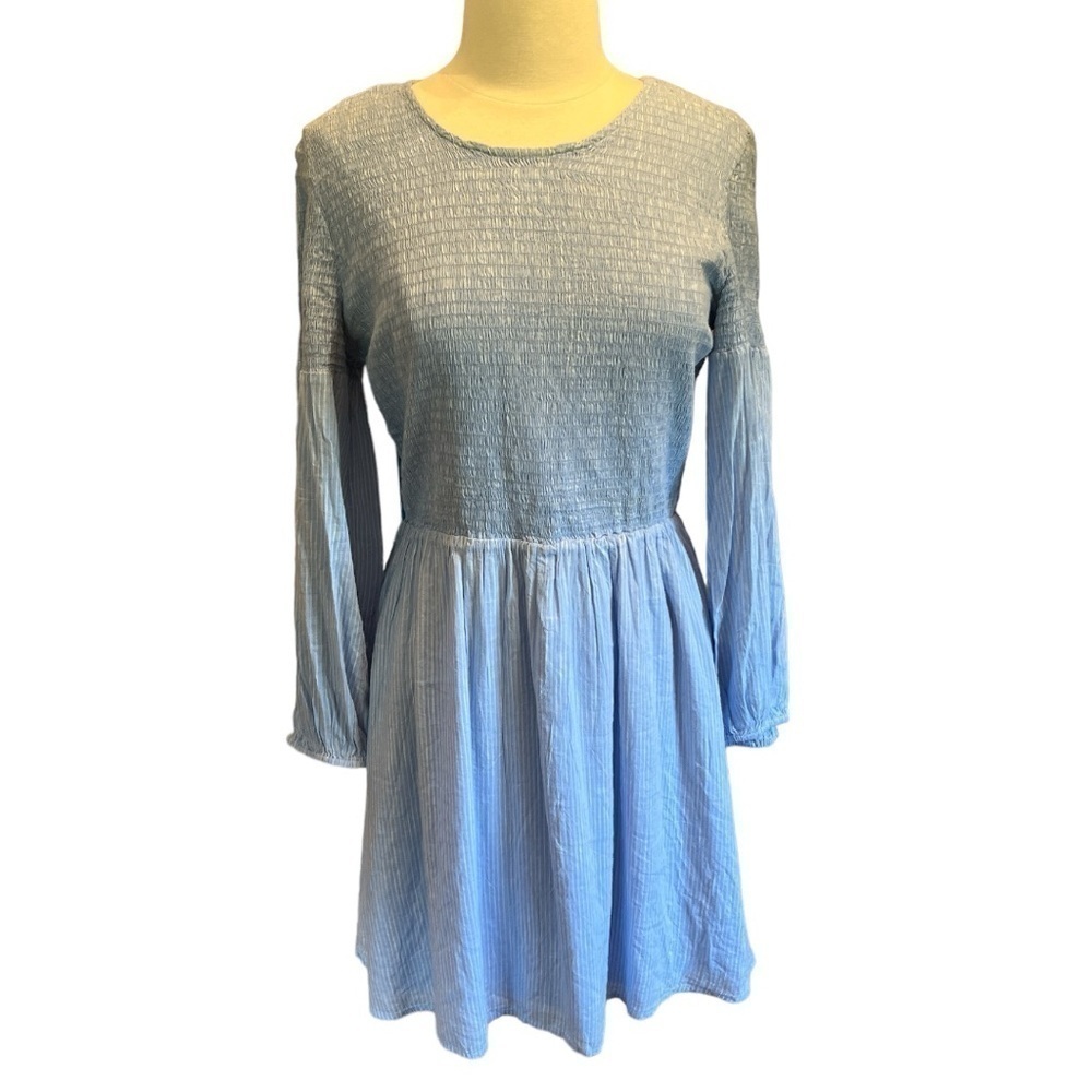Old Navy Smocked Fit and Flare Smocked Bodice Cottagecore Dress Size Large‌‌‌‌‌‌